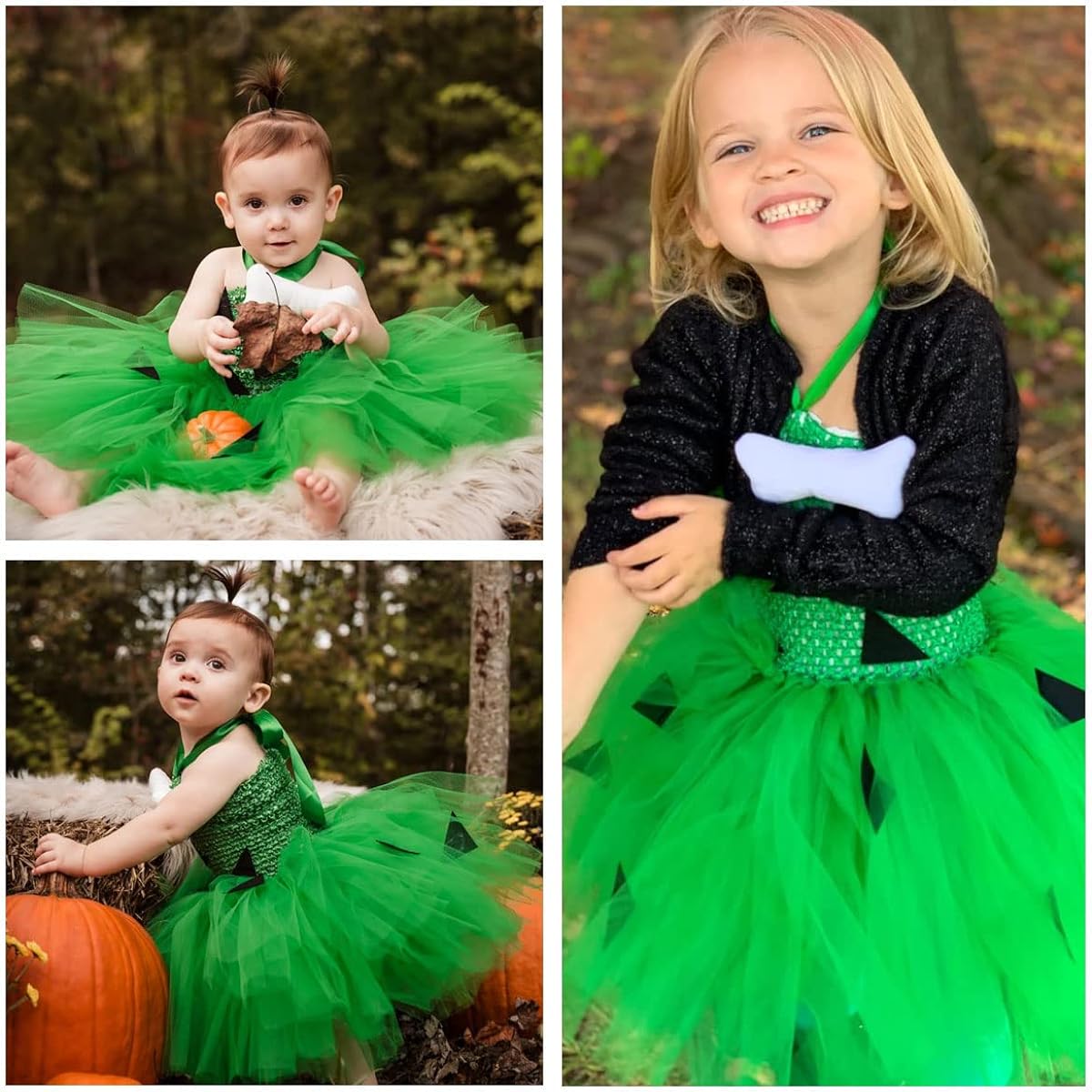 Tutu Dreams Pebbles Tutu Costume Dress for Girls Ages 1-12 Birthday Christmas Party Gift