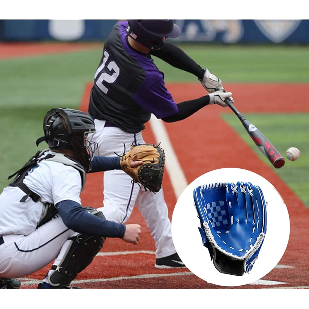 Smilerain Baseball Glove, Baseball Glove, Glove, Baseball, For Children, Easy to Handle, For Lower Elementary School Grades, Adults, Training, Leisure, Family Sports, Baseball, Parent-Child Gloves, Practice Ball Set, Catch Ball, Parent-Child Set