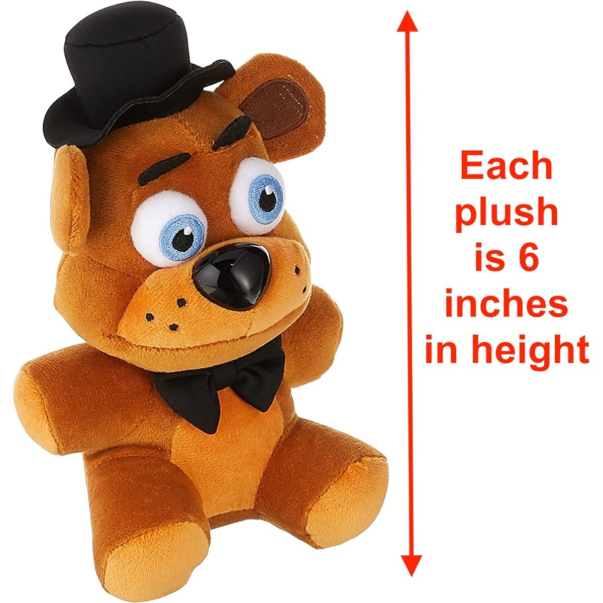 Five Nights at Freddy's Funko Collection 5-Piece Plush Set (Mangle, Chica, Bonnie, Foxy, Freddy)