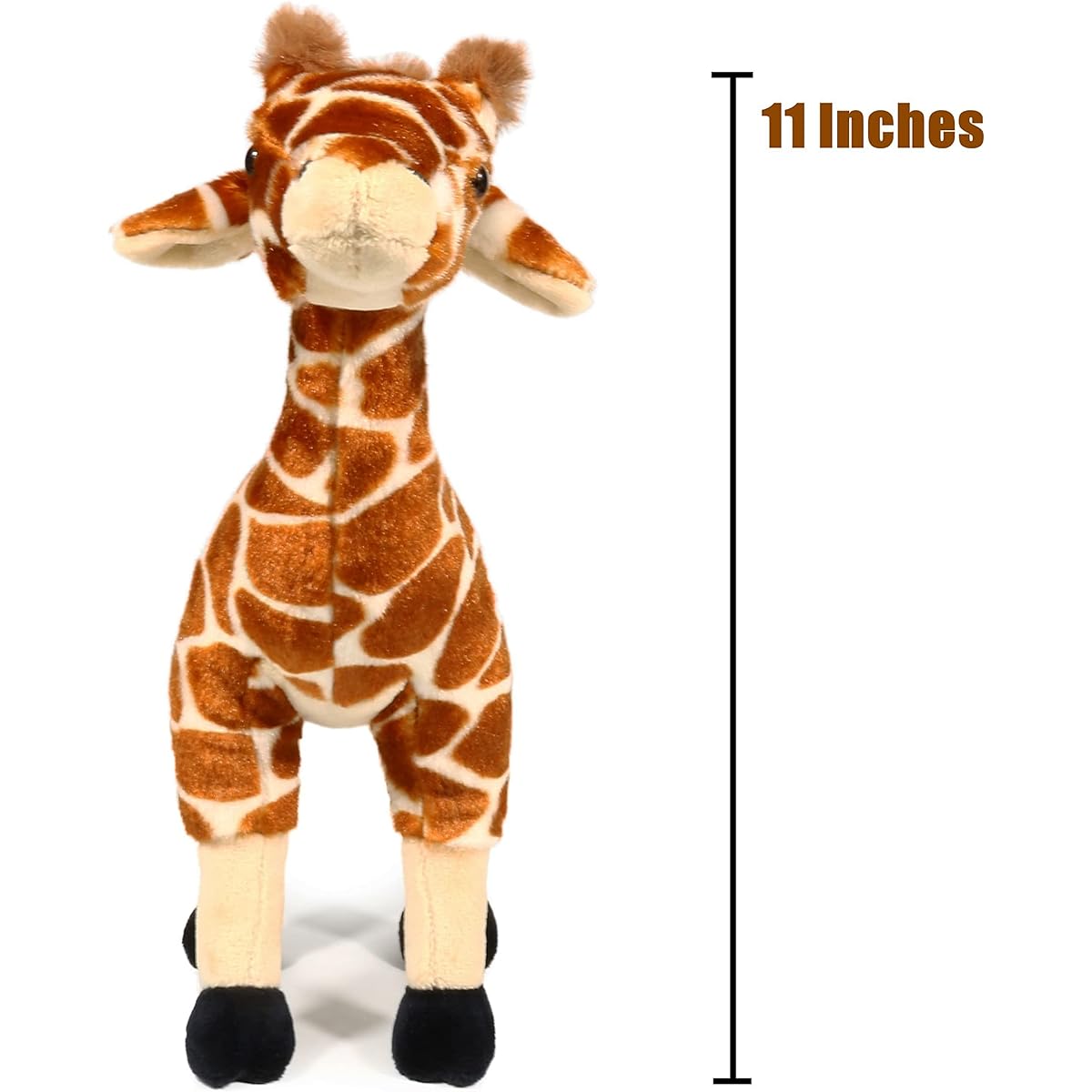 Ice King Bear Wild Animal Small Stuffed Animal Zoo Family Stuffed Toy (Giraffe 11 Inch)