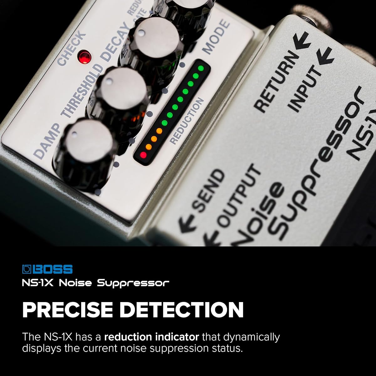 BOSS/NS-1X Noise Suppressor BOSS Noise Suppressor Noise Reduction NS1X
