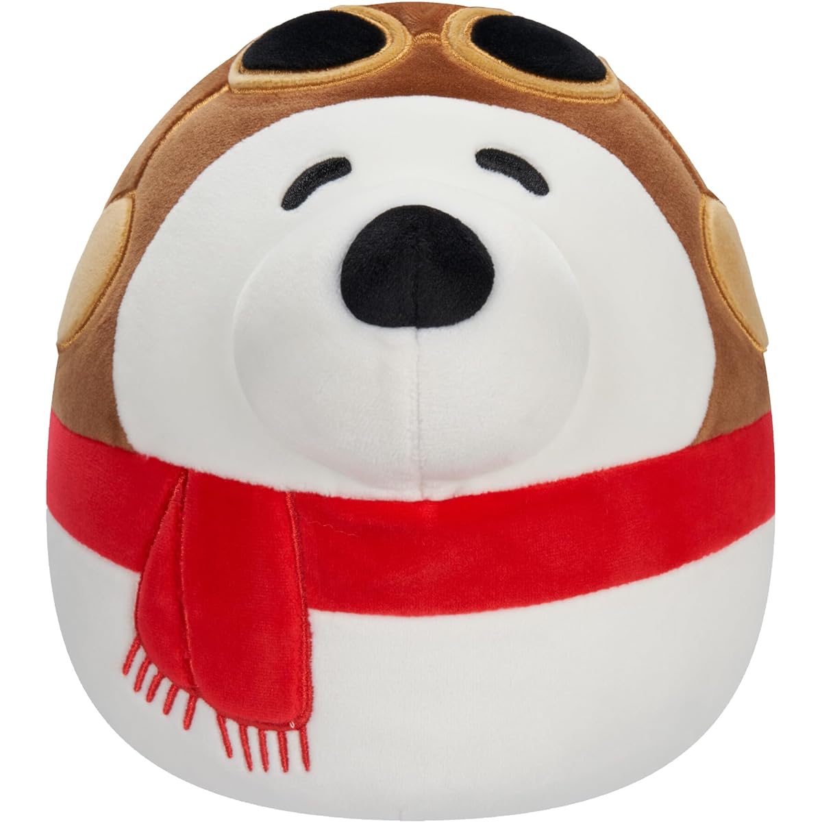 Squishmallows Original Peanuts 8" Aviator Snoopy and Aviator Woodstock Plush 2-Pack - Little Ultrasoft Official Jazzware Plush Toys