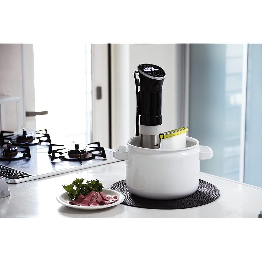 Fujisho Felio NEW Low Temperature Cooker Sous vide cooking Black Can be set in 0.5℃ increments Includes notification function F20403