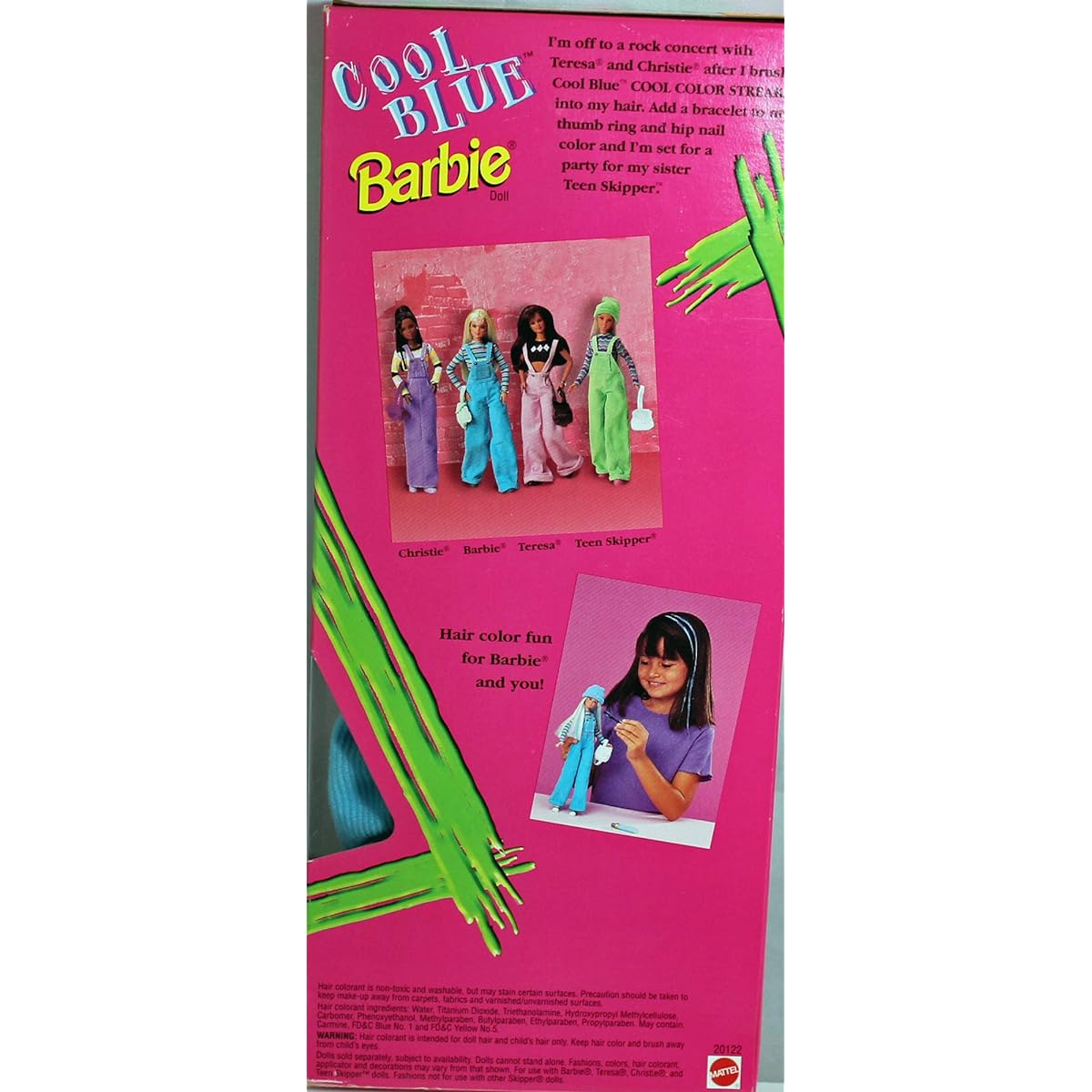 1997 Cool Blue Barbie Doll