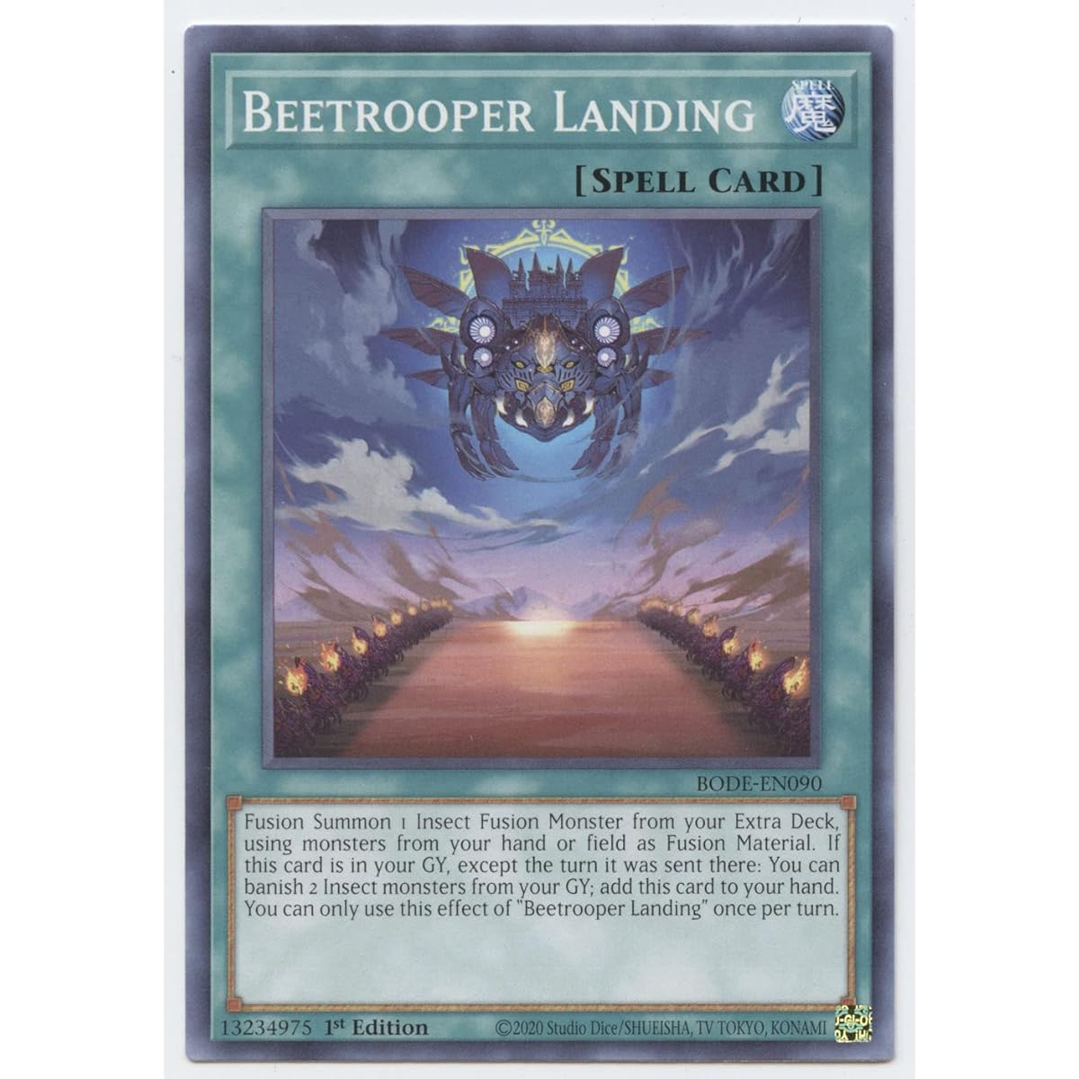 Beetle Trooper Landing - BODE-EN090 - Common - 1st Edition