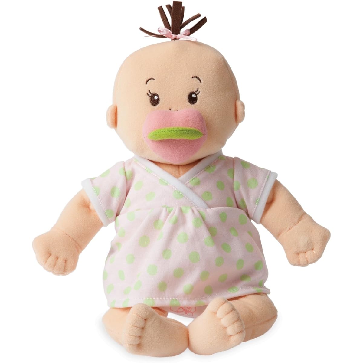 Manhattan Toy Baby Stella Sweet Sounds Soft First Baby Doll, Ages 1+, 15 Inch