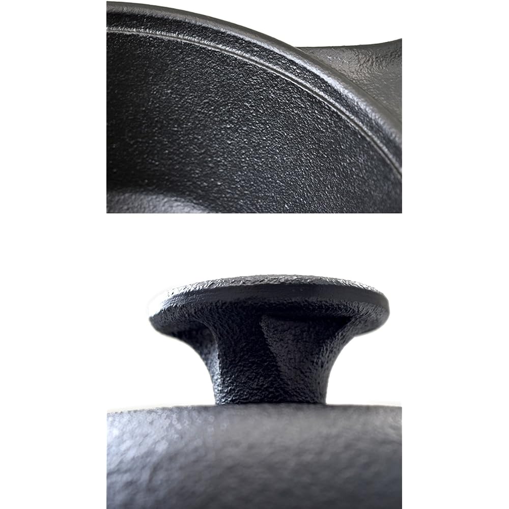 Nambu Ironware One Hand Pot, Mini Pot, Inner Diameter 15.5cm, IH Compatible, Open Fire Compatible