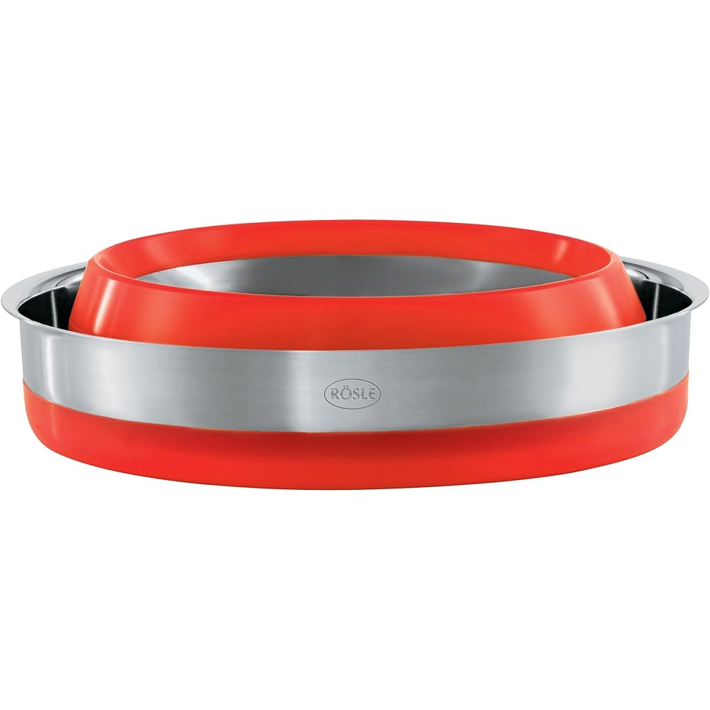Leslie Four Double Bowl 24cm Red 15721