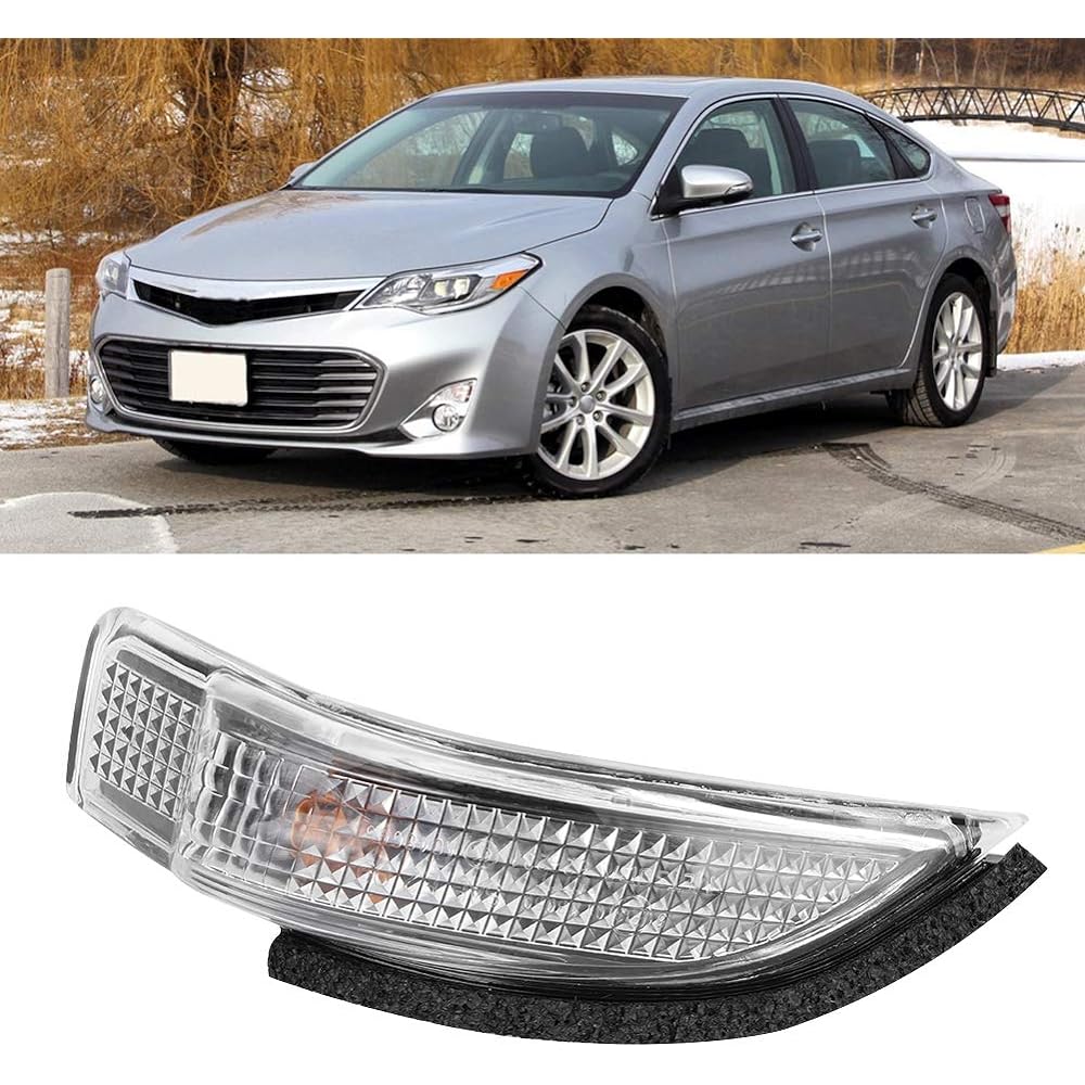 Turn Signal Light Left Back Turn Signal Indicator Light Mirror Lamp 81740-52050 for Corolla Avalon Prius C