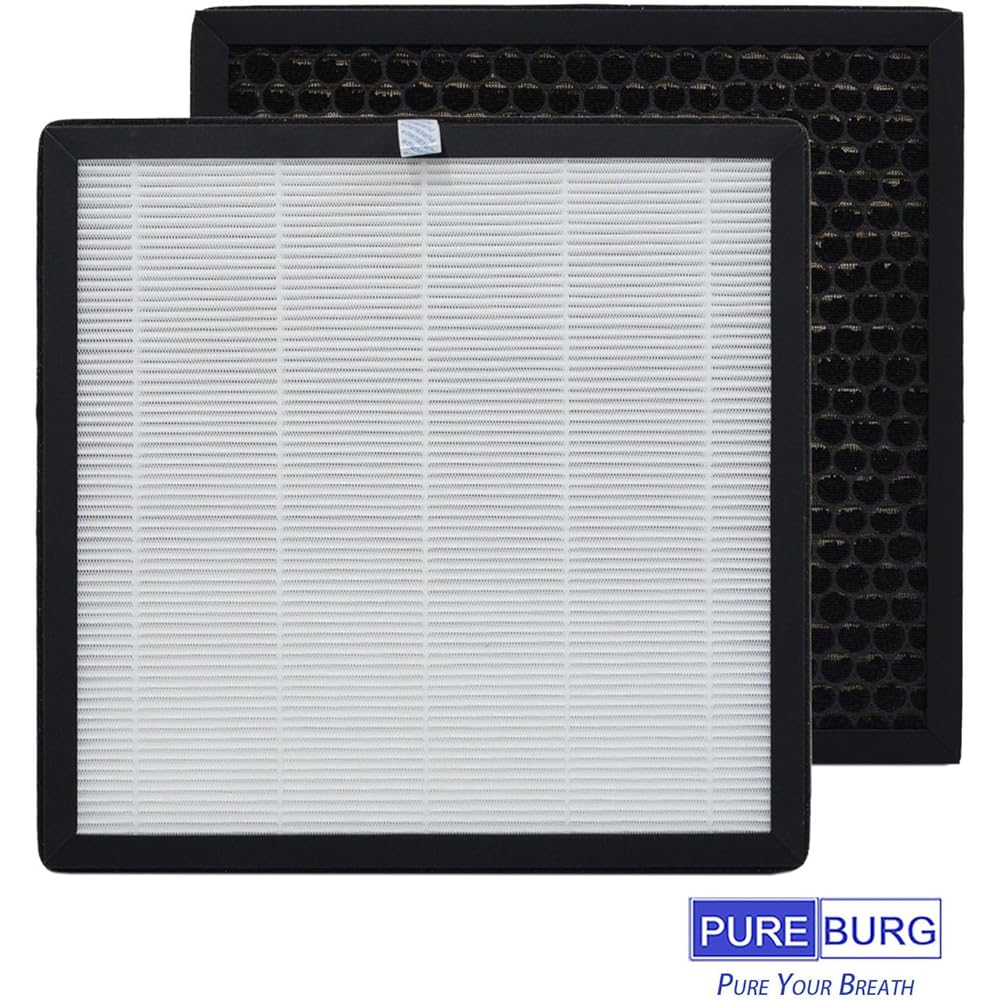 PUREBURG Replacement Filter Compatible with AMEIFU, Compatible with FXAP2JPW FXAP2W & VEWIOR A3 ClearAir-A3 Air Purifier, H13 Dust Collection, Odor-Free Type