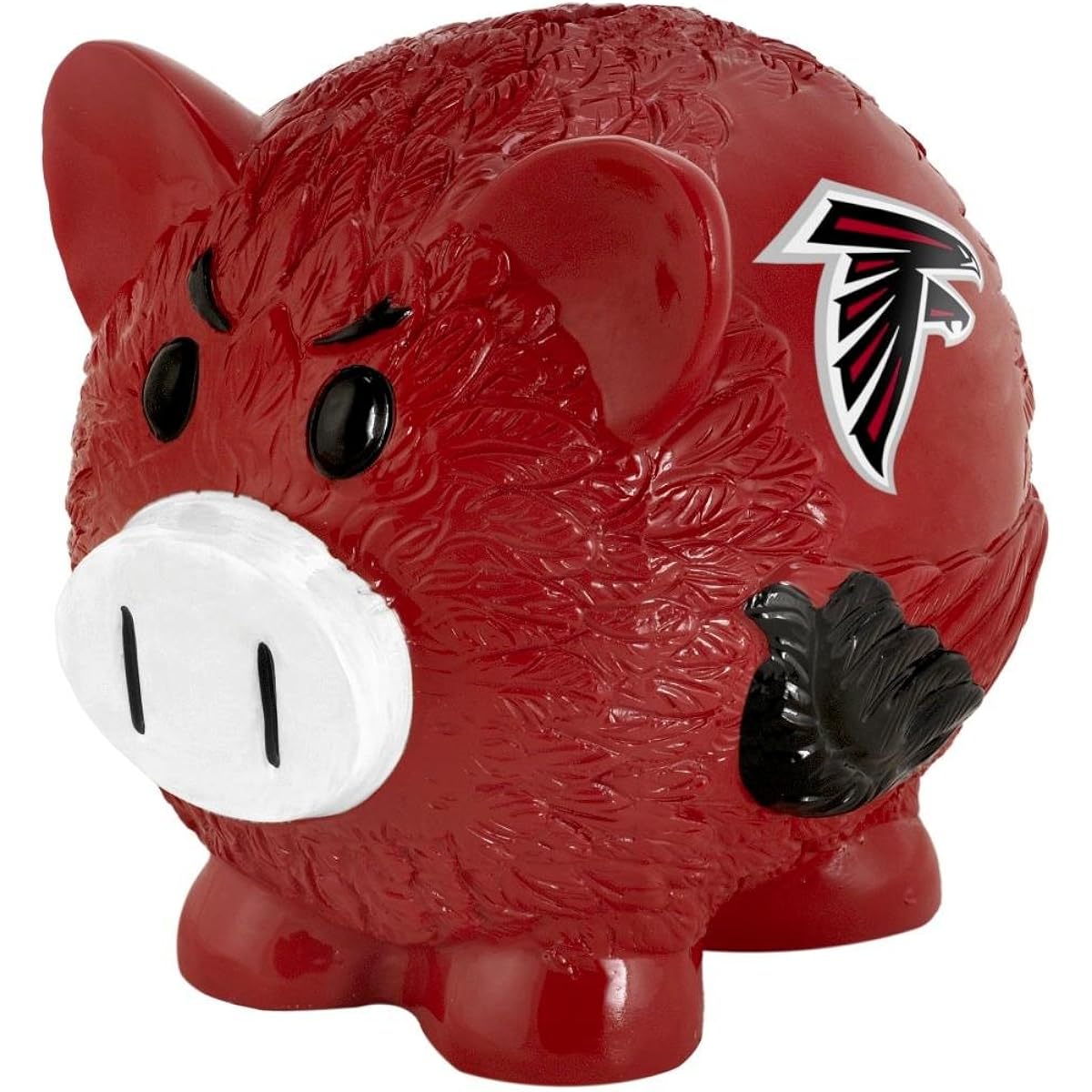 FOCO NFL Atlanta Falcons Resin Small Themed Piggy Bank Resin Small Themed Piggy Bank, Team Colors Small