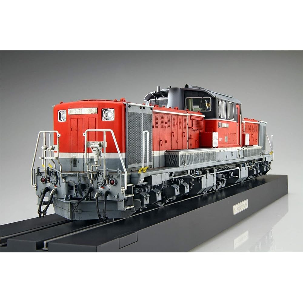 Aoshima Bunka Kyozaisha 1/45 Train Museum OJ No.6 Diesel Locomotive DD51 Freight A Renewal Machine Plastic Model