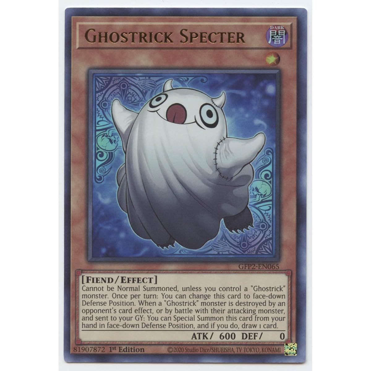 Ghostrick Specter - GFP2-EN065 - Ultra Rare - 1st Edition