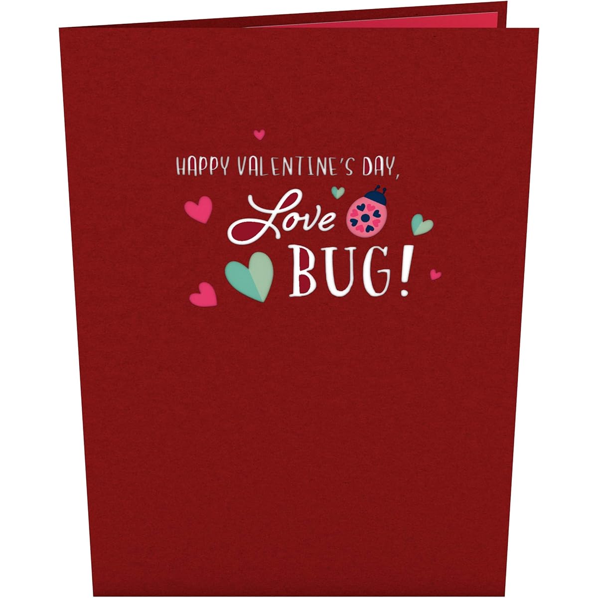 Lovepop Love Bug Pop Up Cards - 3D Cards Valentine's Day Cards Wife Cards Husband Cards Anniversary Cards Romance Cards Valentine's Day Pop Up Cards