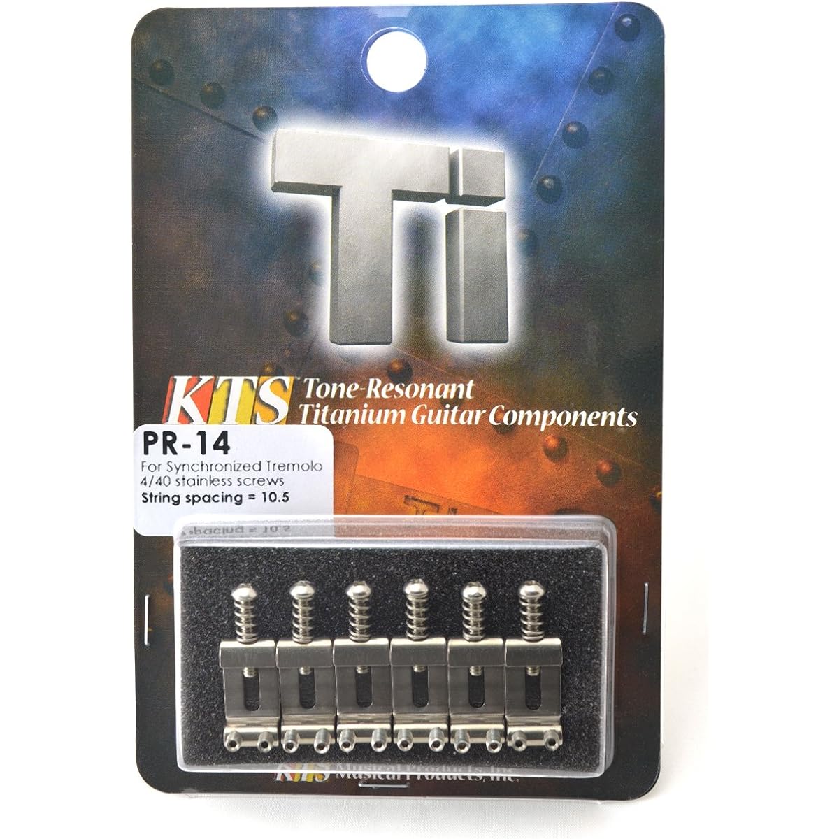 KTS Titanium Parts PR-14 for Synchronized Tremolo (10.5mm)