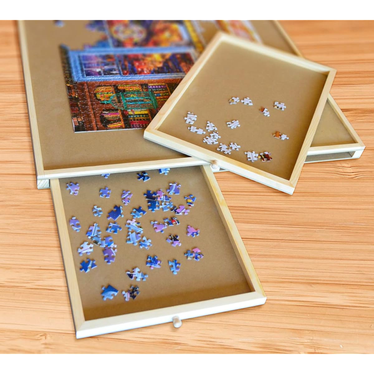 Baby Fanatic 52223: Puzzle Table - Wooden Table