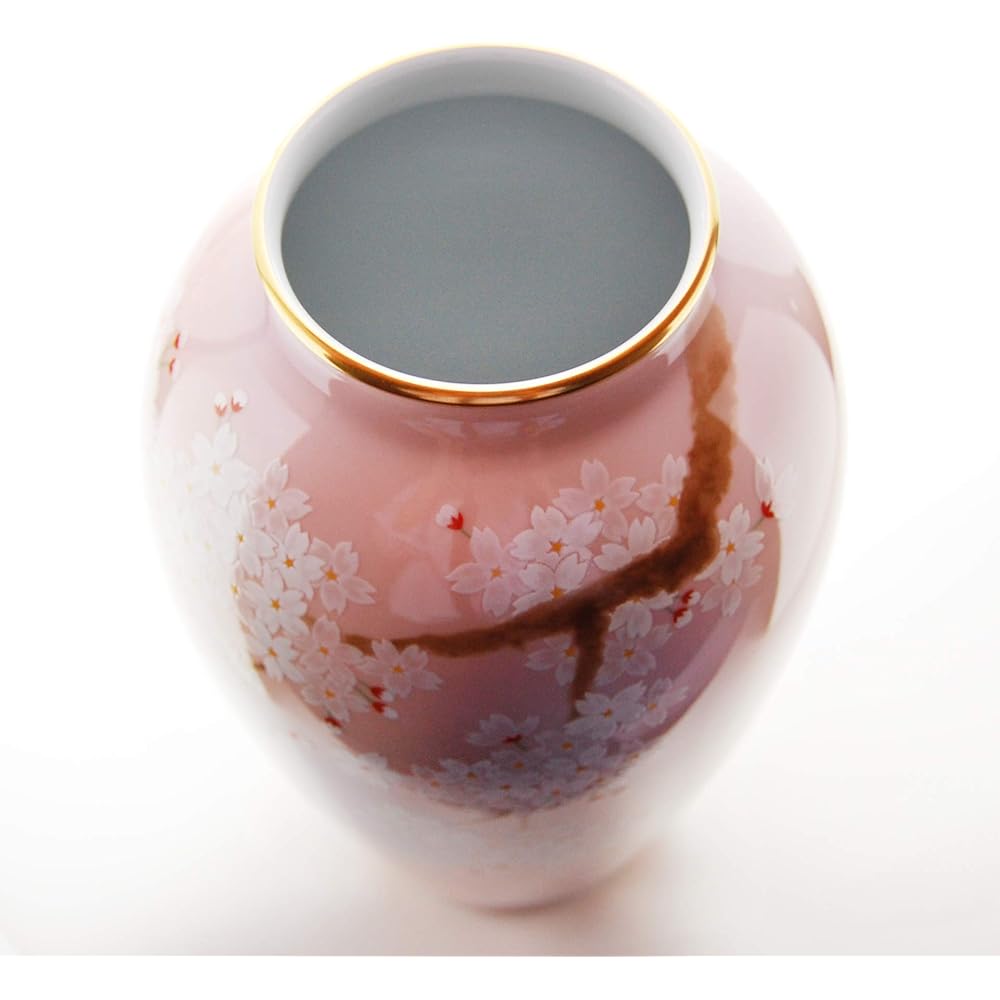 Koransha Vase Yoshino Sakura Pink 27.8cm 1142-NNO91 pieces