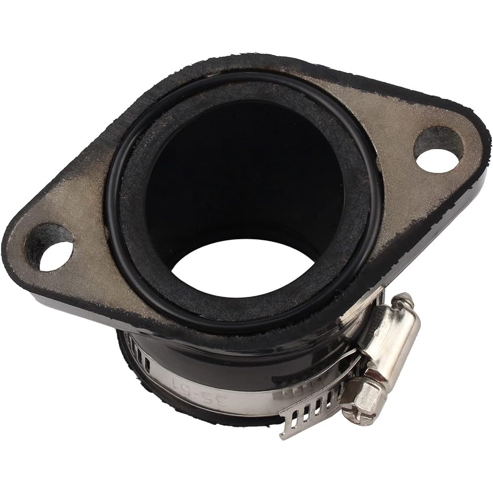 partszen Carburetor Intake Manifold Boot for Yamaha Bruin 350 2004 2005 2006 Grizzly 350 2007 2008 2009 2010 2011 2012 2013 2014 for Wolverine 350 2000 6 200 7 2008 2009