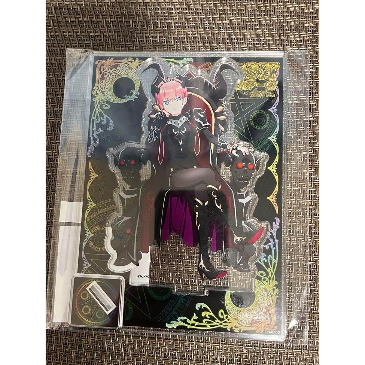 The Quintessential Quintuplets Karaoke no Tetsujin Demon King Acrylic Stand Demon Face Ichika