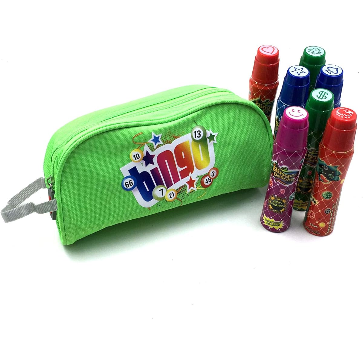 Tapp Collections Bingo Dover Portable Case with Carry Strap, Orange