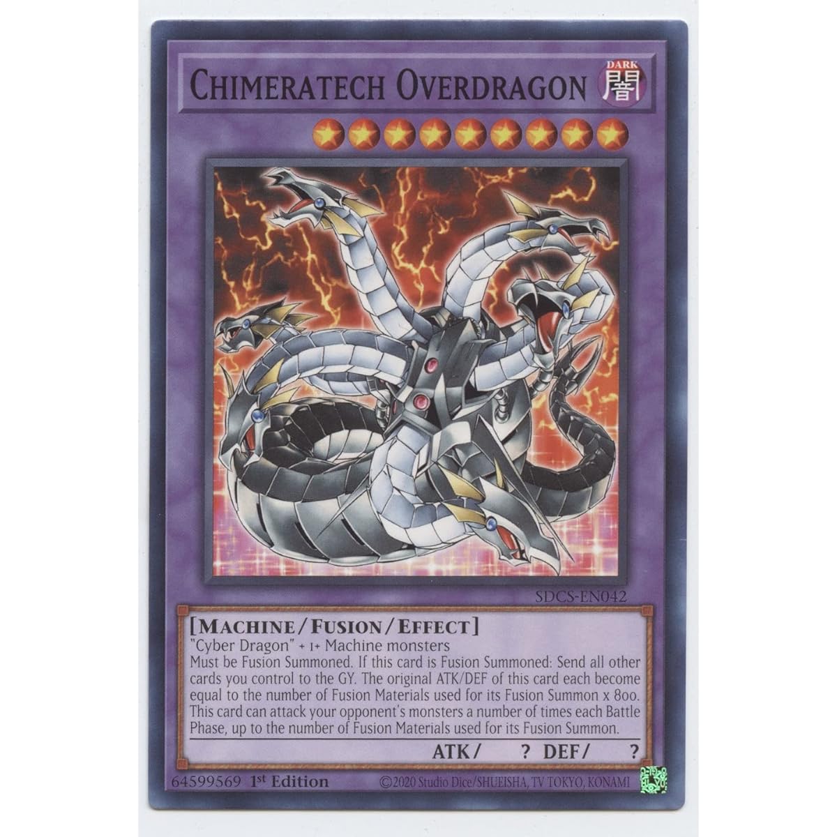 Chimeratech Overdragon - SDCS-EN042 - Common - 1st Edition