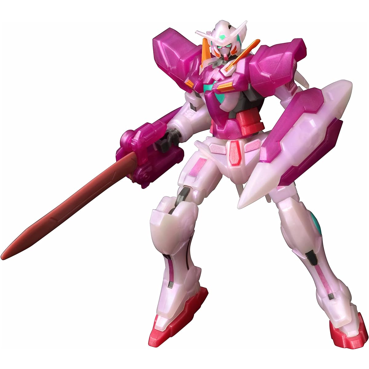 BANDAI AMERICA Mobile Suit Gundam 00 Gundam Infinity Gundam Exia (Trans-Am Mode) SDCC 2022 Limited Figure