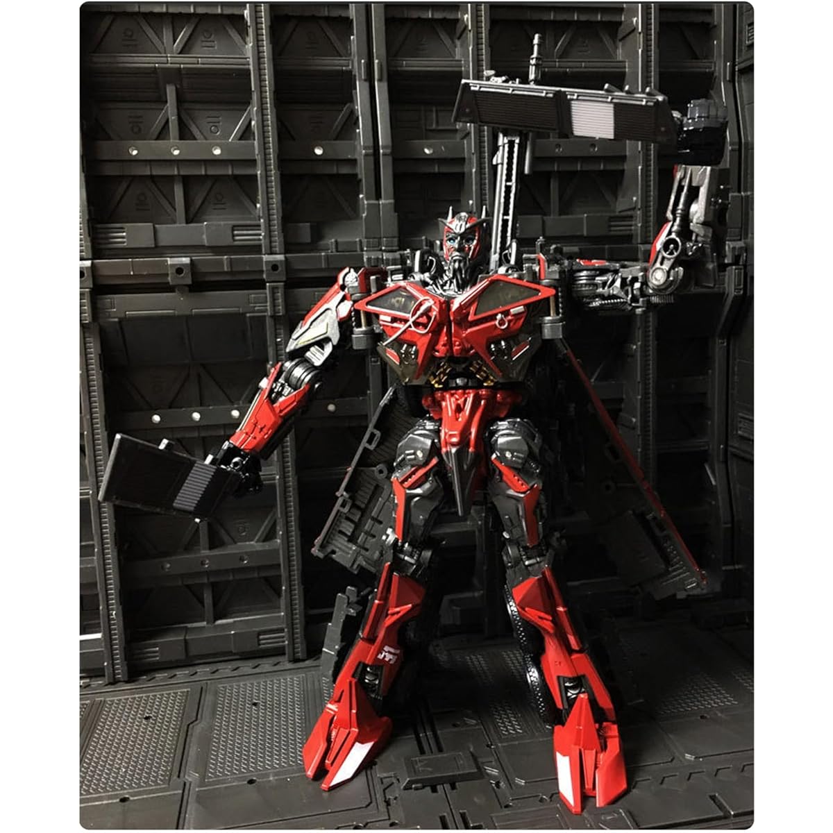LQIPPOE Transforming Toys Movie Dark of the Moon Sentinel Prime Action Figure Descendant of Primus Former Leader of the Autobots Robot Toy Gift KO Version