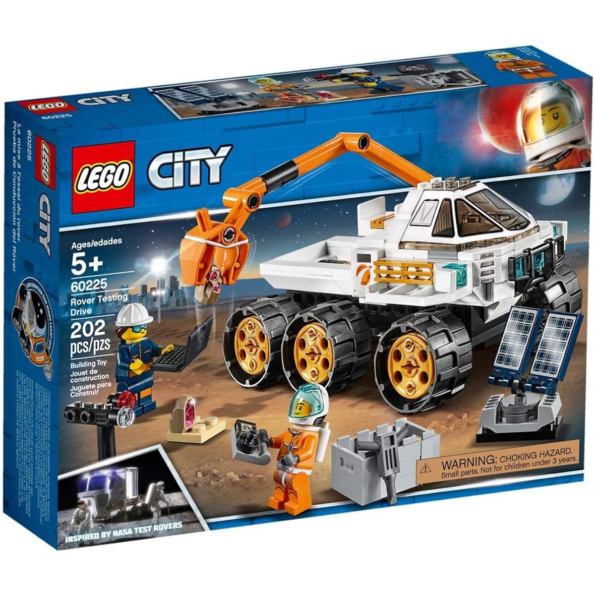 LEGO City Go! Mars Rover 60225 Block Toy for Boys