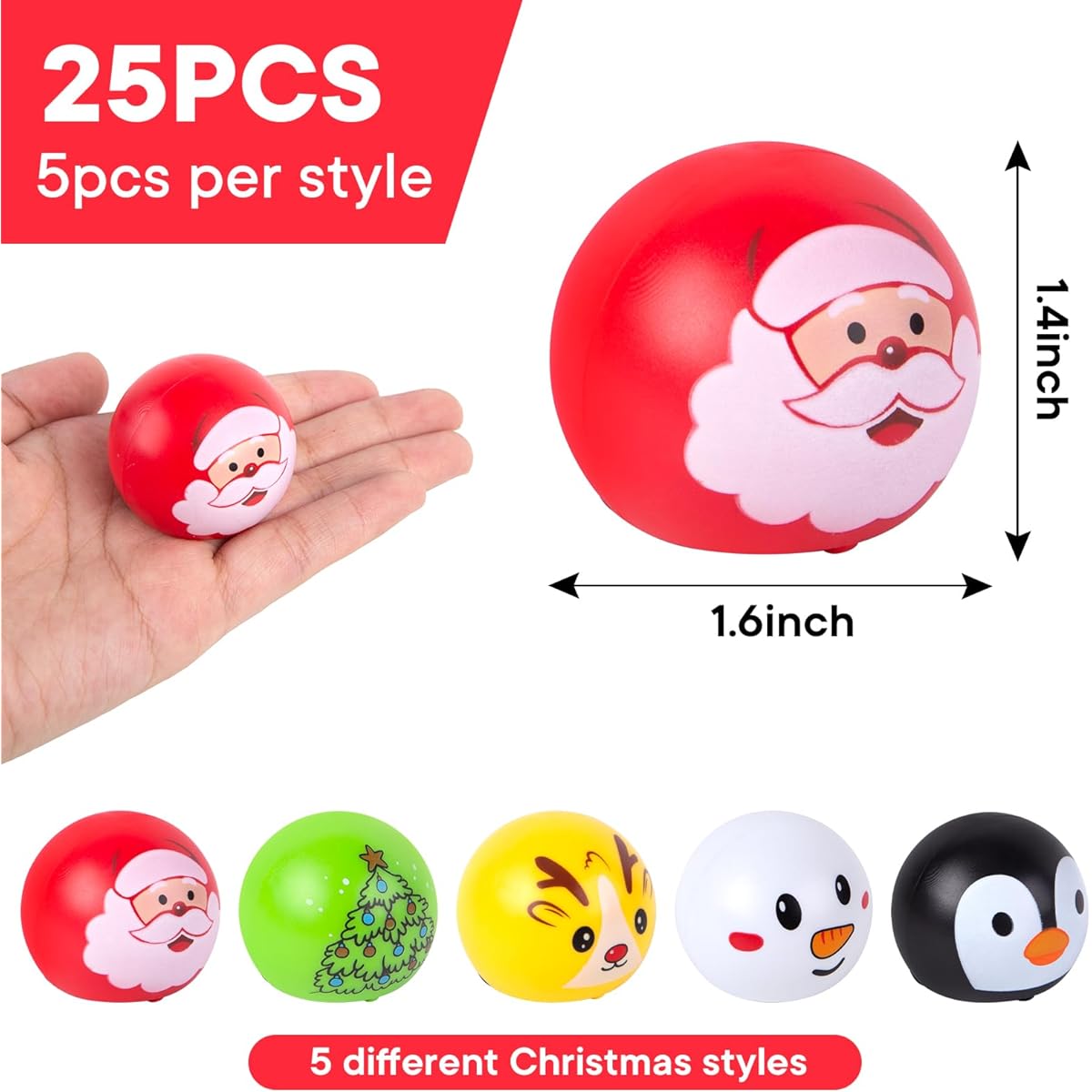 3 Otters 25pcs Christmas Pull Back Car Toys Christmas Stocking Figures Toy Cars Christmas Party Favors Goodie Bag Fillers