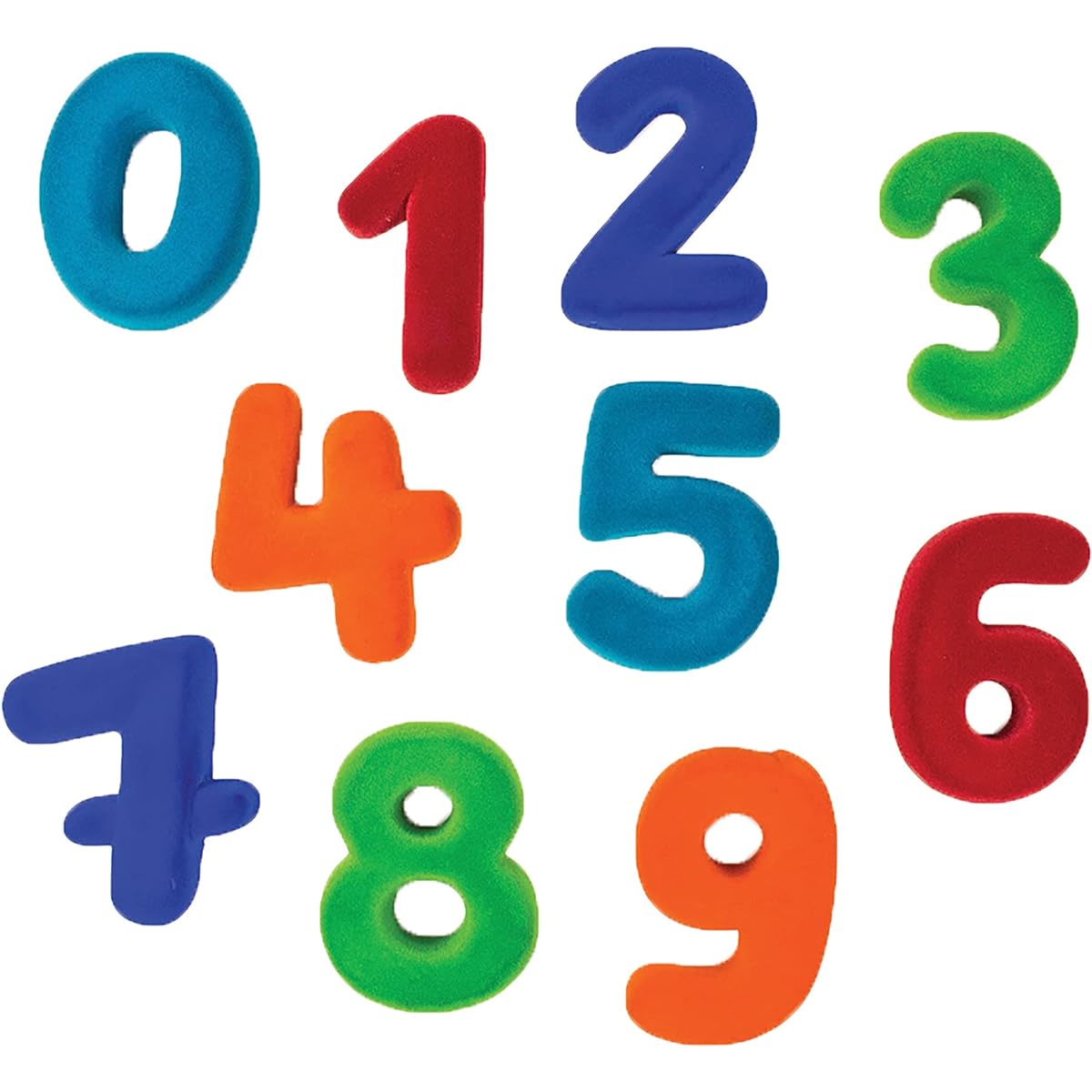 Rubbabu(TM) Magnetic Numeral Set