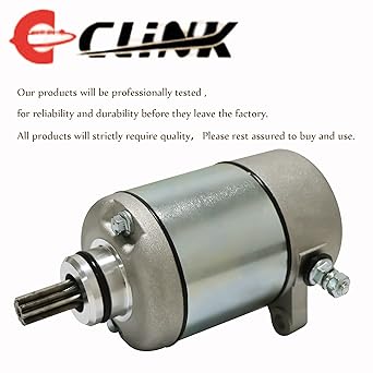 New Starter For Honda ATV TRX250 Recon 97-01 TRX250EX Sportrax 01-08 TRX250TE Fourtrax Recon ES, TRX250TM Foutrax Recon 02-07 TRX250X 09-2016/31200-HM8-003 31200-HM8-A41