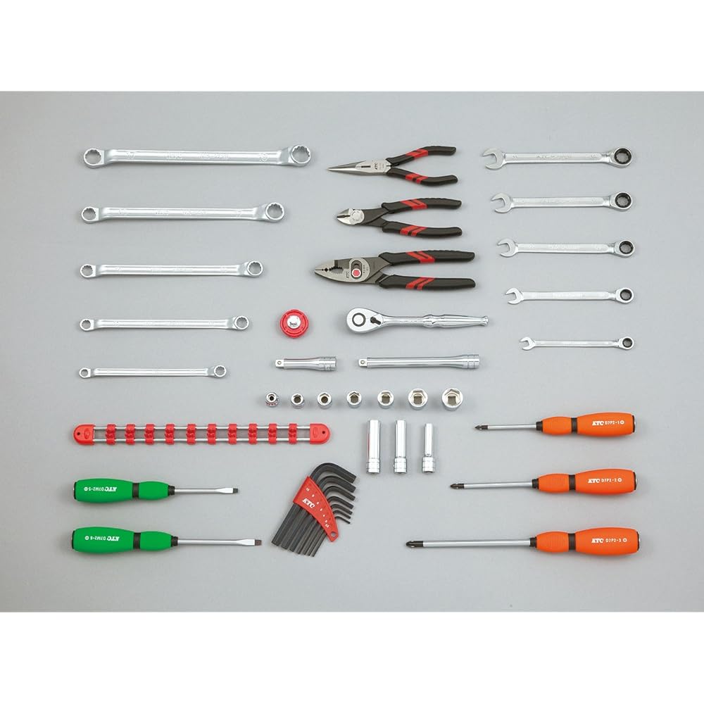 Kyoto Machinery Tools (KTC) Single Open Resin Case Set SK34014PS