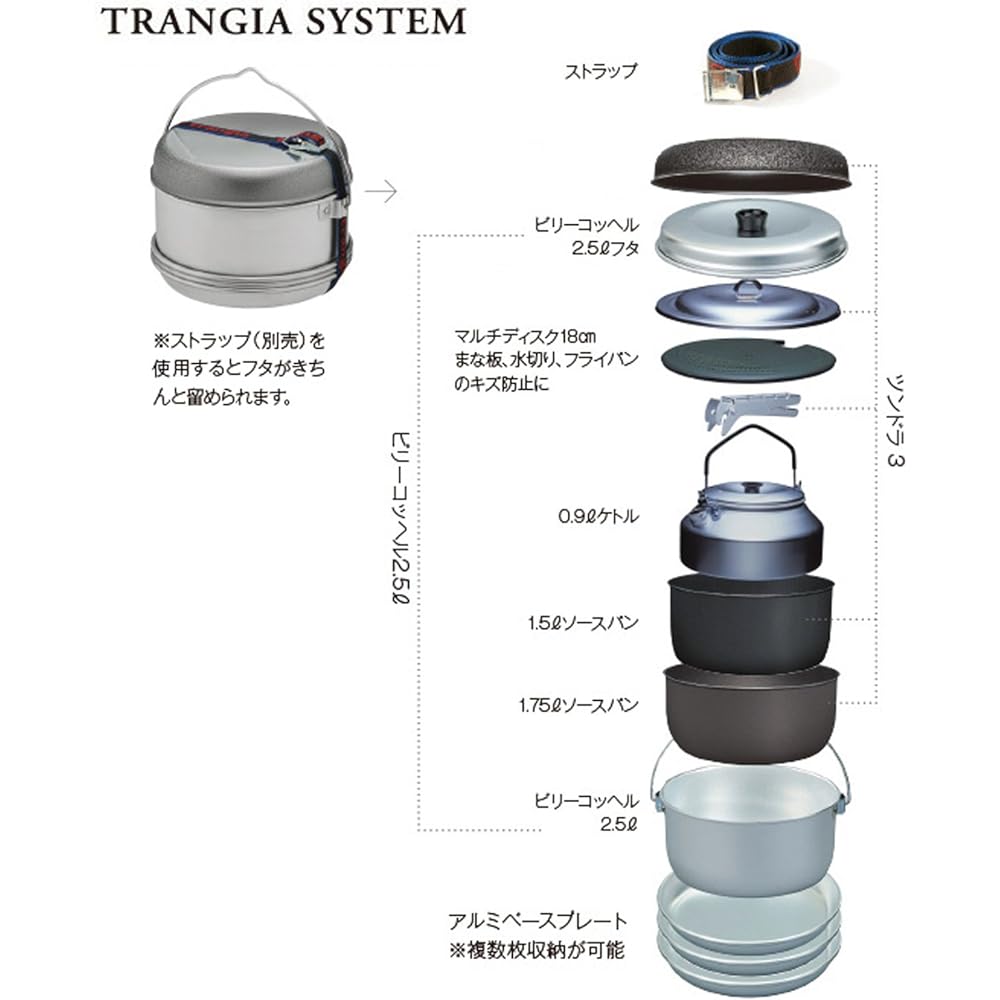 trangia Billy Kochel 2.5L Non-Stick TR502253