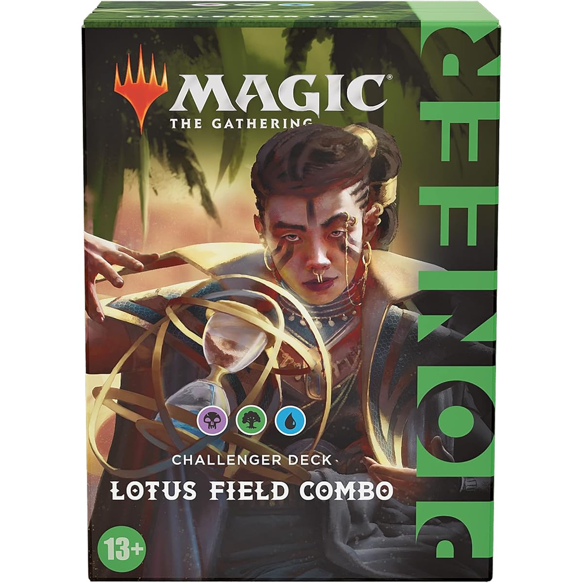 Magic: The Gathering Pioneer Challenger Deck 2021 - Lotus Field Combo (Black-Green-Blue)