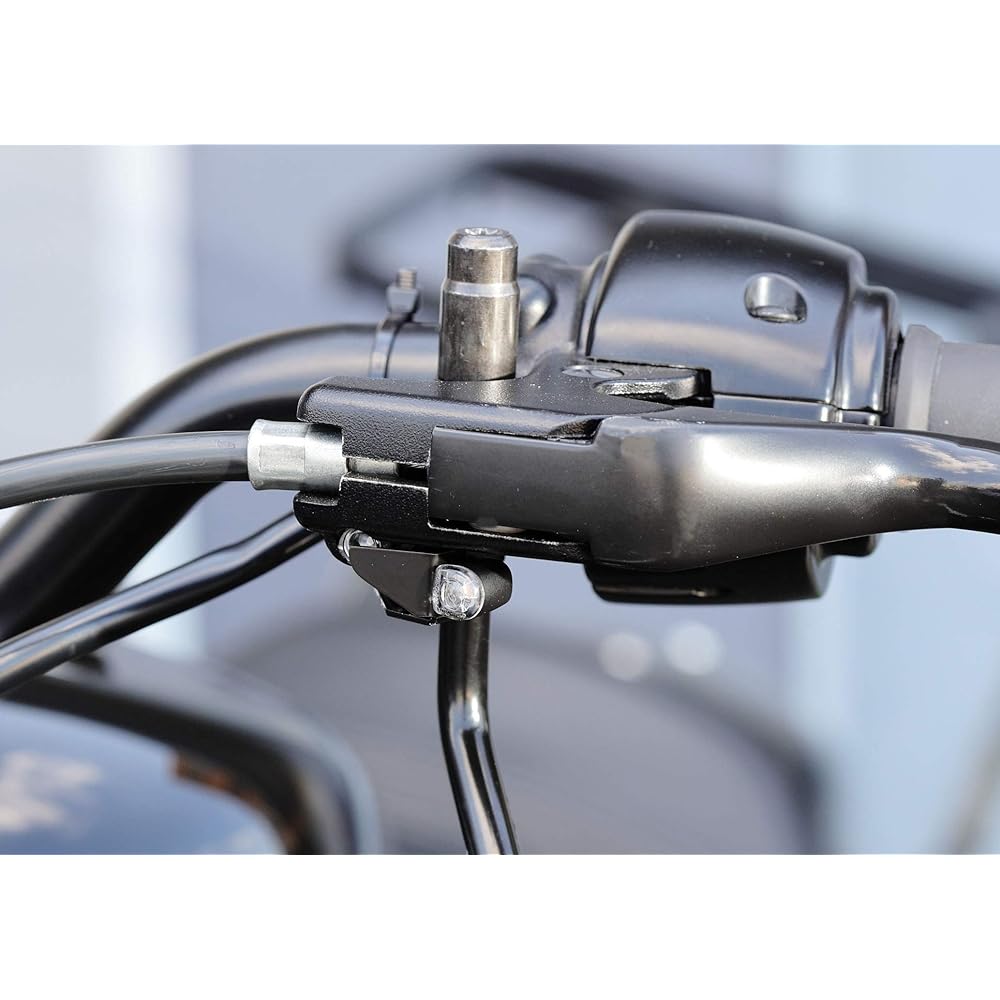 Kijima Motorcycle Turn Signal Front Turn Signal Set Nano Sportster ('14-) Mirror Bolt Mount HD-01198