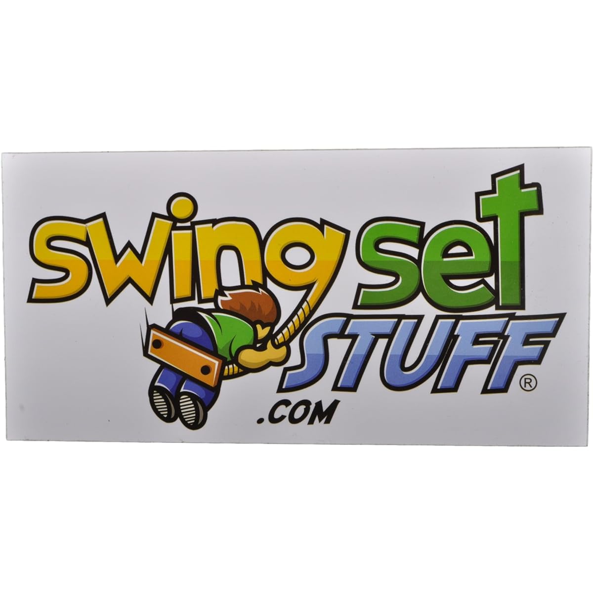 Swing Set Stuff Inc. Swing Set Stuff Monocular Combo Kit SSS Logo Sticker, Yellow
