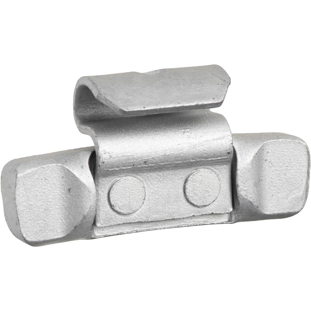 Toho Kogyo Balance Weight Iron Clip-on Weight for Ultra Thin Rim Aluminum Wheels (2P) 15g 100 Pieces JP-M-SRIAW-015