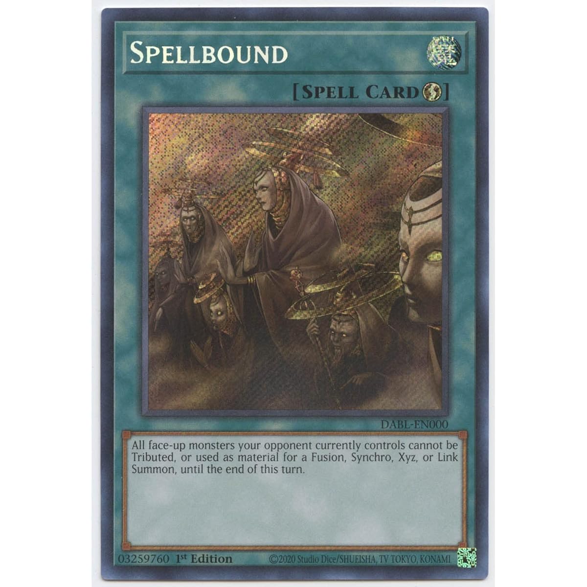 Spellbound - DABL-EN000 - Secret Rare - First Edition