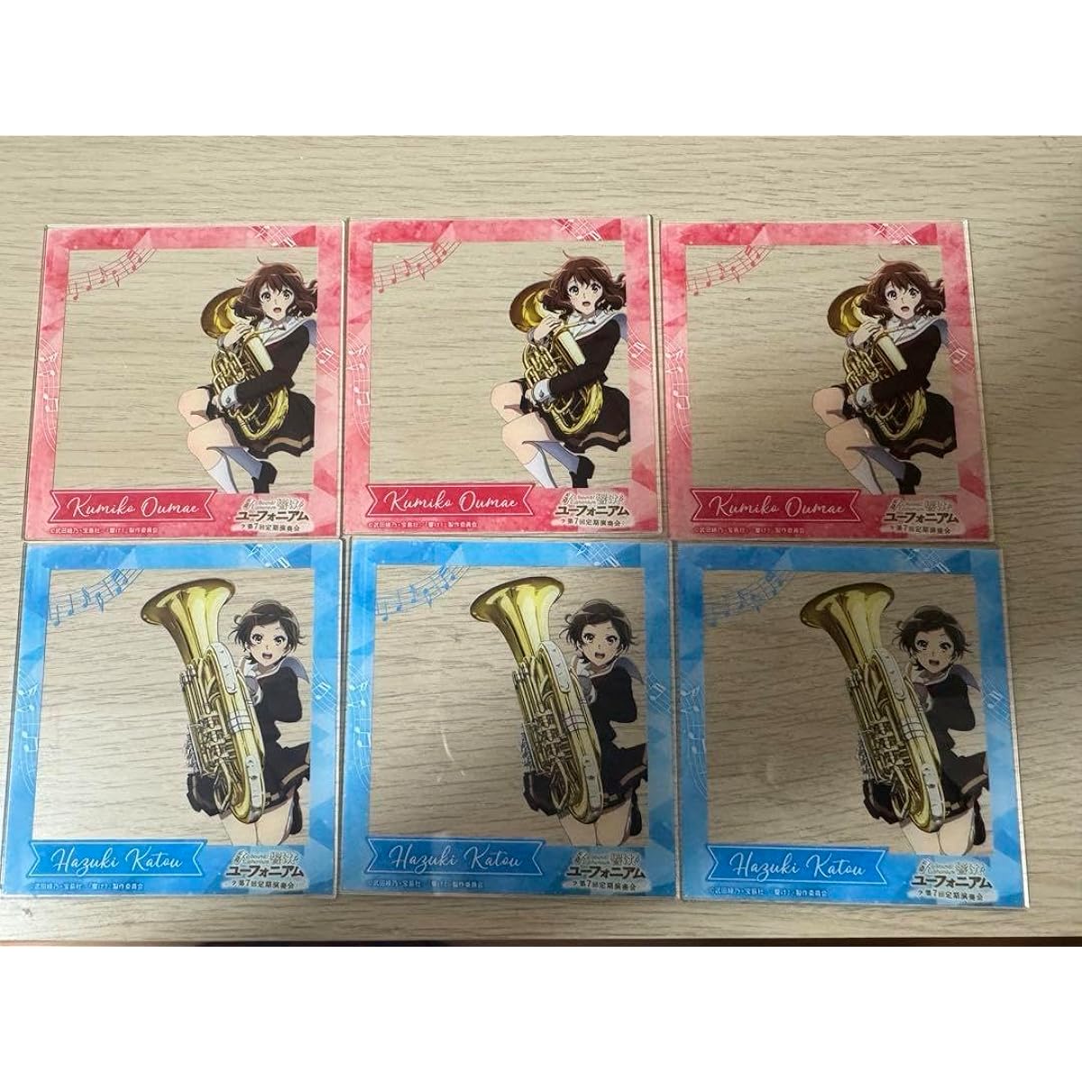 Sound! Euphonium Regular Concert Acrylic Clear Card