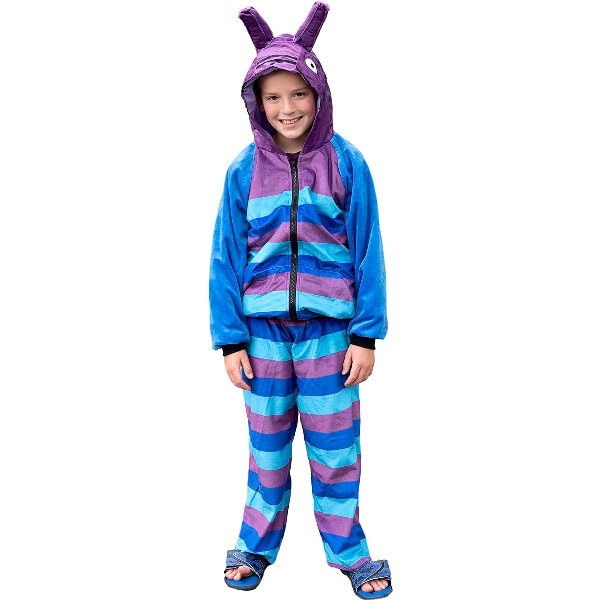ComfyCamper Party Llama Costume Sweatshirt Hoodie and Pants