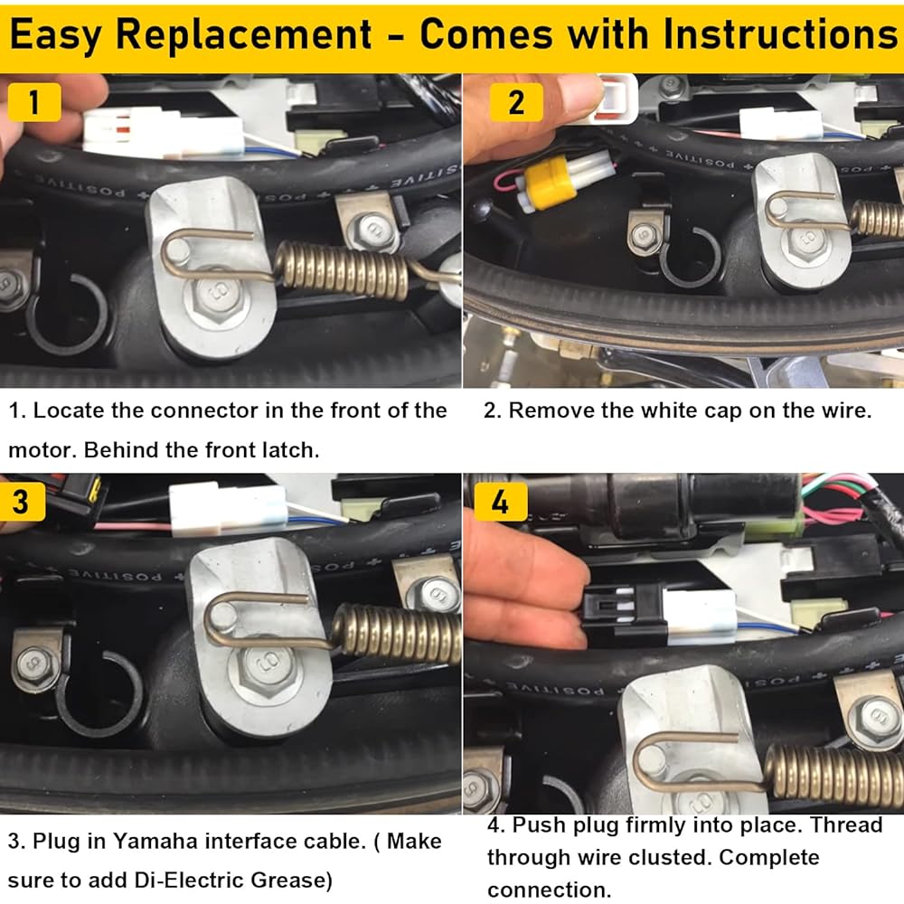 Engine Interface Cable Yamaha 2006-Up NMEA2000 with T Connector 15' - 120-37