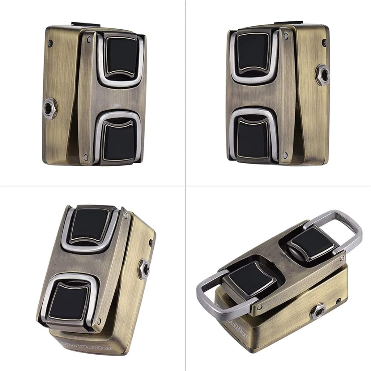 Guitar Effector Guitar Effect Pedal Pressure Sensing Switch Overdrive (Color : As shown, Size : 4.8 x 9.2 x5cm)