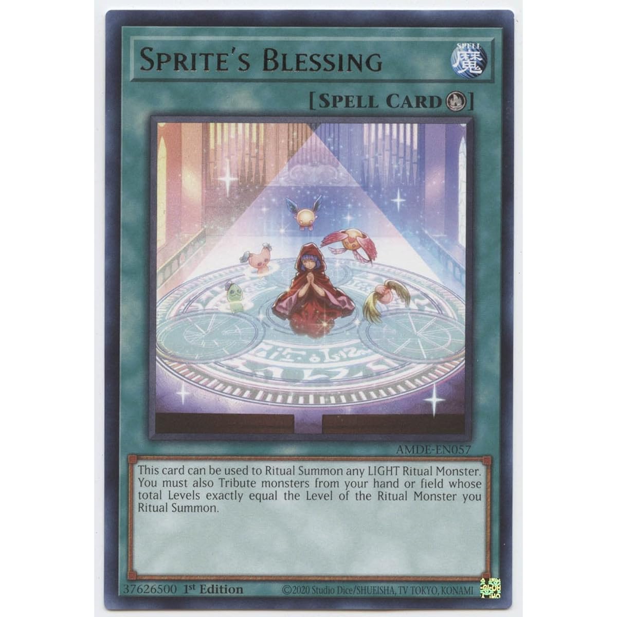 Sprite's Blessing - AMDE-EN057 - Rare - 1st Edition