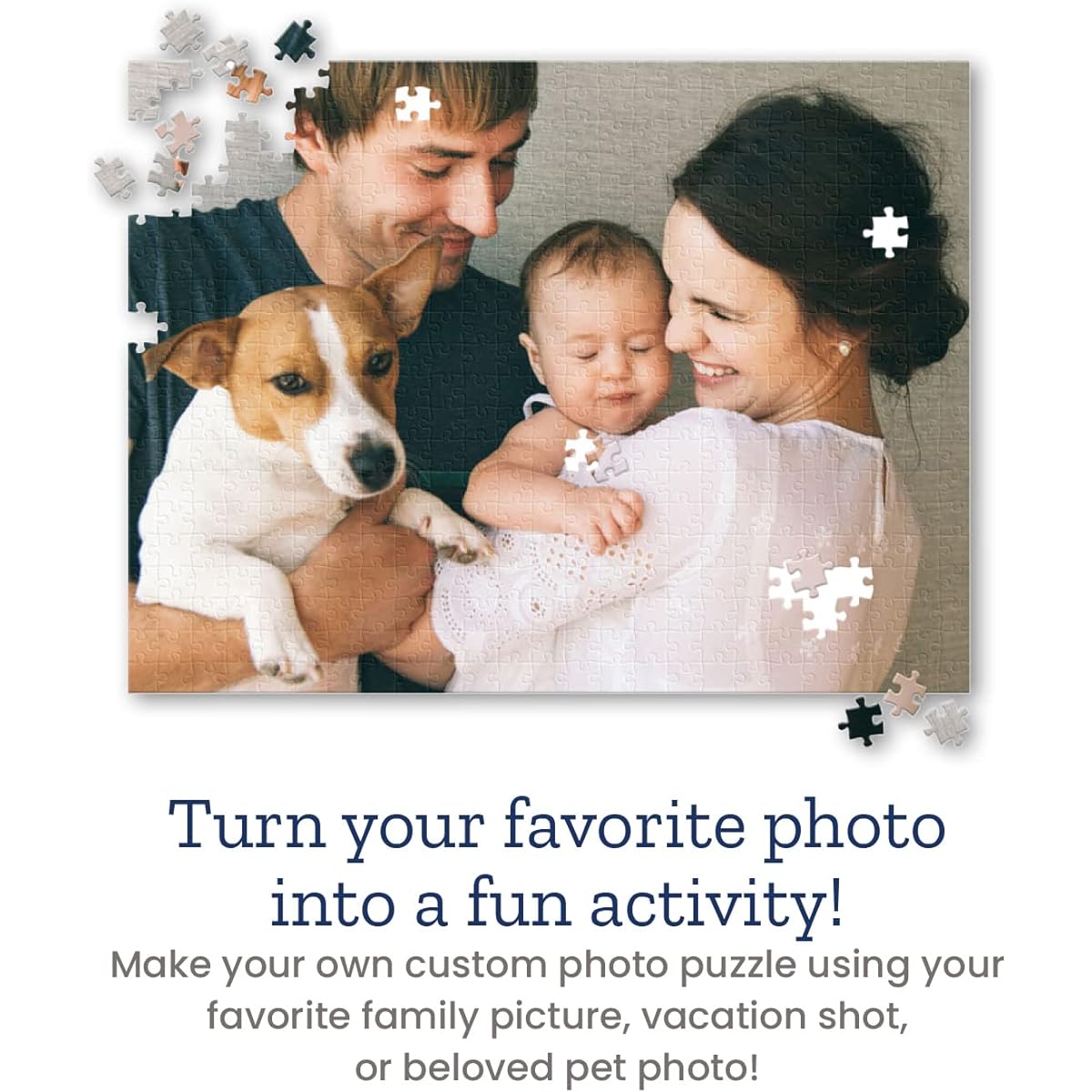 Personalized Photo Puzzle Landscape/Horizontal 500 Pieces