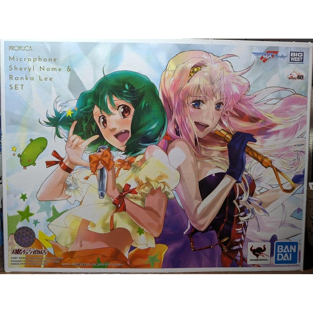 PROPLICA Macross F Microphone Set Sheryl Nome & Ranka Lee