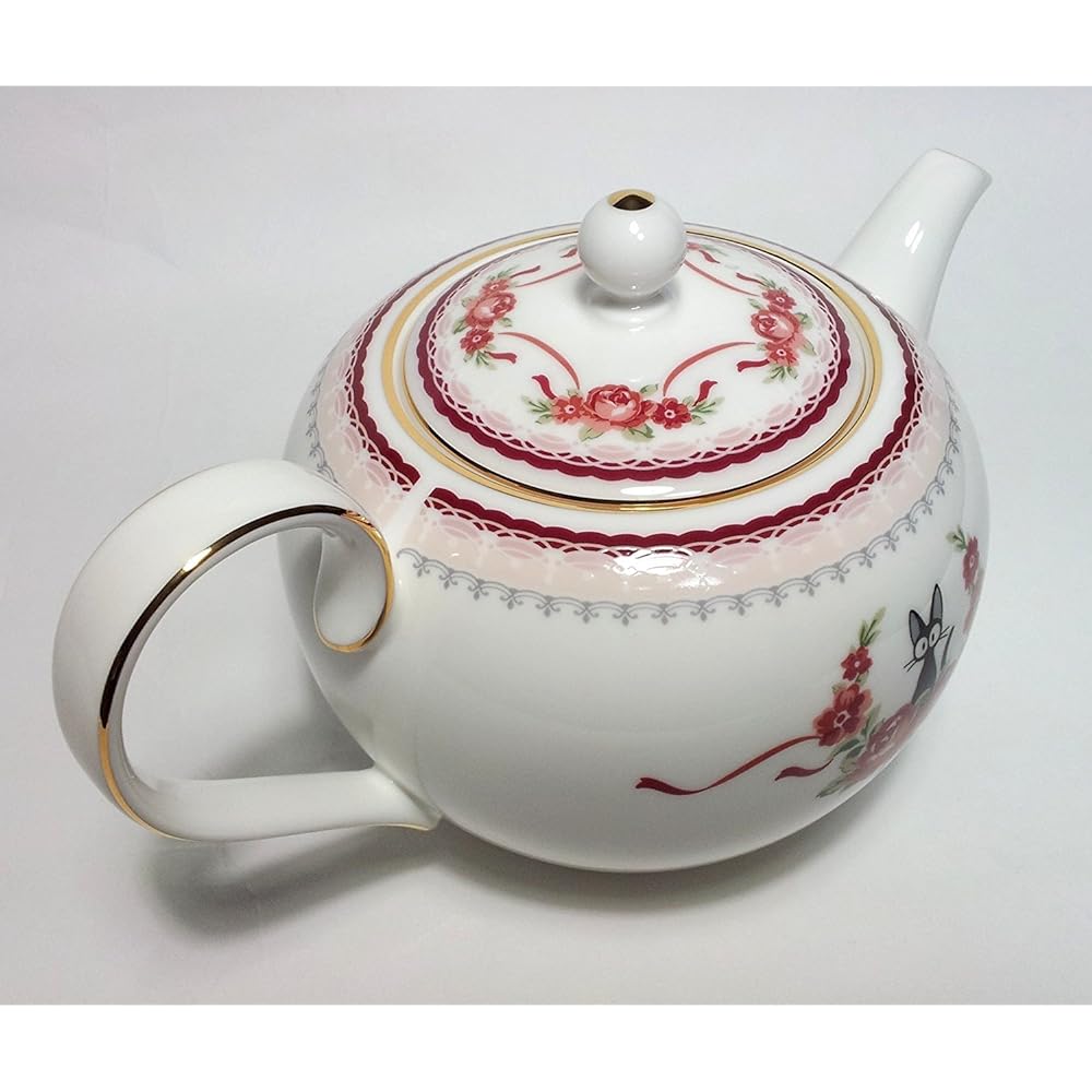 Noritake Tea Pot 650cc Kiki's Delivery Service Pink Bone China MJ97284/H-612L
