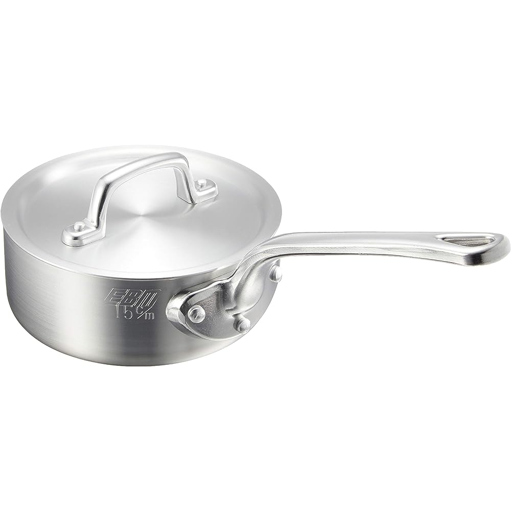 EBM Aluminum S-type shallow type one-handed pot 27cm