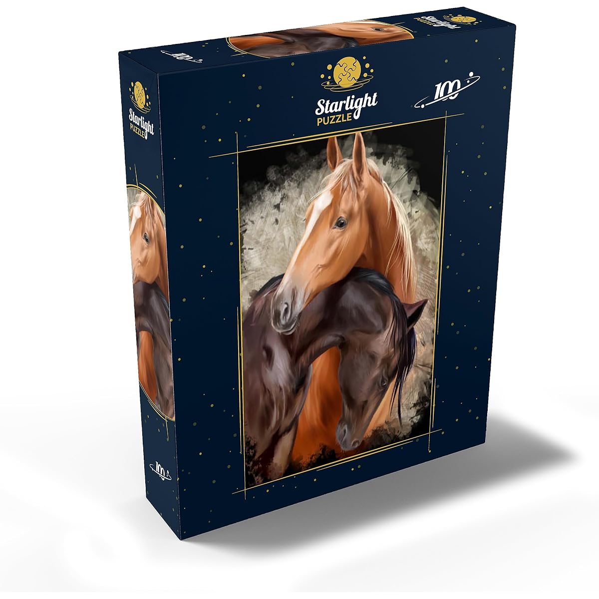 Horse Hug Premium 100 Piece Jigsaw Puzzle Made in the USA