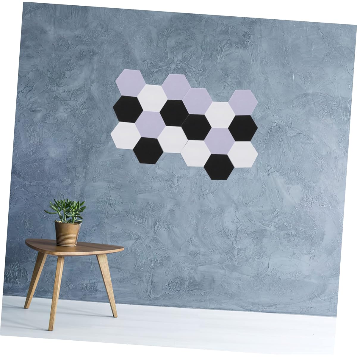 Vaguelly 48pcs Adhesive Sound Absorbing Panels Deadening Sheet Noise Reduction Tool KTV Danboard Simple Soundproof Mat Felt