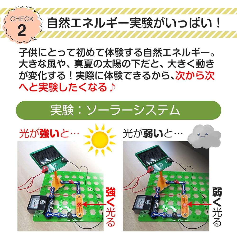 Electric circuit experiment Cyber circuit Clean energy Japanese guide included Wind water Hydro power generation SDGs